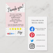 De Visite AJOUTER VOTRE LOGO merci commander insérer carte (Devant / Derrière)