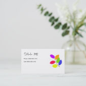 De Visite Appelez-moi carte (Debout devant)