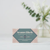 De Visite Art déco couture notions couture couturier carte d (Debout devant)