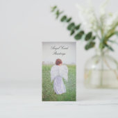 De Visite Art Design élégant Carte Angel Lecture (Debout devant)