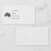 De Visite Australie Carte Doodle (Devant / Derrière)