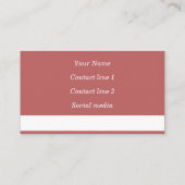 De Visite Belle carte d'appel Book Spines (Bee) (Dos)