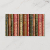 De Visite Belle carte d'appel Book Spines (Bee) (Devant)