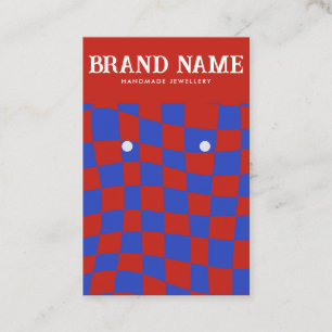 De Visite Boucles d'oreilles en gras rétro Afficher la carte