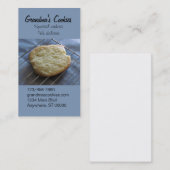 De Visite Bus. Carte - Cookies (Devant / Derrière)