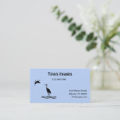 De Visite Bus. Carte - Images d'oiseaux (Debout devant)