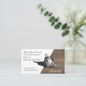 De Visite Bus. Carte - Pélican sur la jetée (Debout devant)