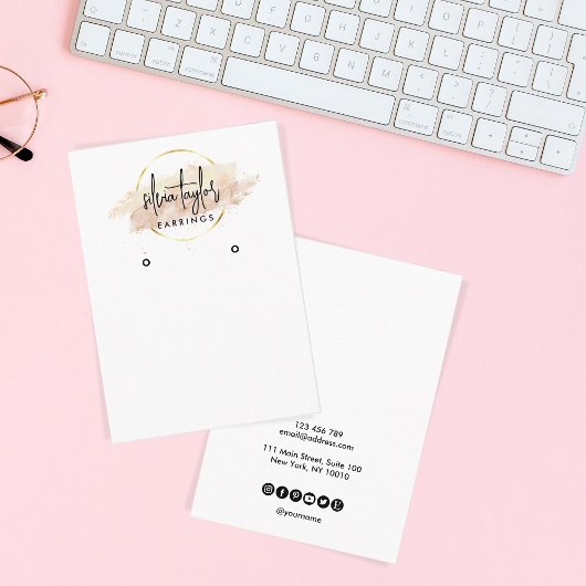 De Visite Calligraphie art Écouter carte d'affichage