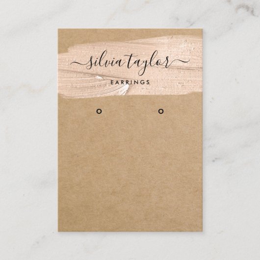 De Visite Calligraphie art moderne Écouter carte d'affichage (Devant)