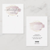 De Visite Calligraphie moderne art Elevage carte d'affichage (Devant / Derrière)