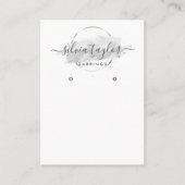 De Visite Calligraphie moderne art Elevage carte d'affichage (Devant)