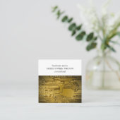 De Visite Carré Carte circuit or simple Elegant Service HighTech (Debout devant)