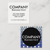 De Visite Carré carte société hexa (Devant / Derrière)