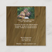 De Visite Carré Pedro la carte d'appel Iguana 0768 (Dos)