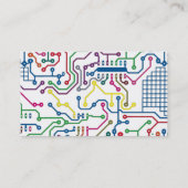 De Visite Carte à circuits (Dos)