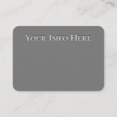 De Visite Carte à cycle (Dos)