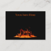 De Visite Carte à cycle (Dos)