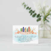 De Visite Carte à insérer pour les livres pour bébé (Debout devant)