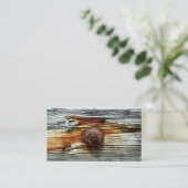 De Visite Carte à quai patinée Thunder_Cove (Debout devant)