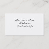 De Visite Carte à quai patinée Thunder_Cove (Dos)