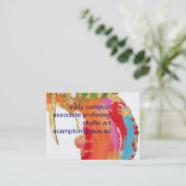 De Visite carte addy biz (Debout devant)