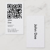 De Visite Carte (adresse, téléphone, email, Web) (Devant / Derrière)