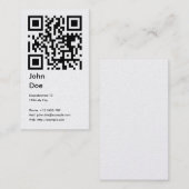 De Visite Carte (adresse, téléphone, email, Web) (Devant / Derrière)