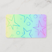 De Visite Carte Affirmations (Dos)