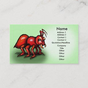 De Visite Carte Ant