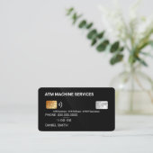 De Visite Carte bancaire (Debout devant)