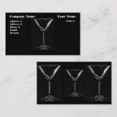 De Visite Carte Bar/Boisson (Devant / Derrière)