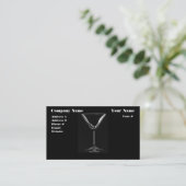 De Visite Carte Bar/Boisson (Debout devant)