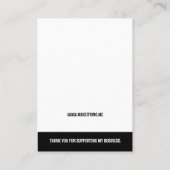 De Visite Carte bijoux (Dos)