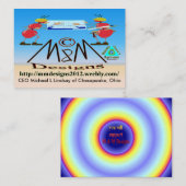 De Visite Carte BIZ M & M Design 3 (Devant / Derrière)