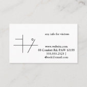 De Visite Carte BlackBusiness Royal Snakes (Dos)