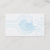 De Visite Carte bleue en vol (Dos)