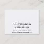 De Visite Carte bulle vocale [style 3d] (Dos)