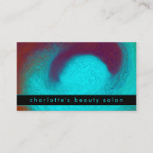 De Visite Carte Cadeau Personnalisée Moderne Turquoise Code (Devant)