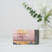 De Visite Carte cadeau Pink Serenity Design 6 (Debout devant)