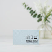 De Visite Carte clipart | Téléphone | Ordinateur portable (Debout devant)