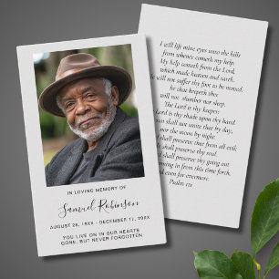 De Visite Carte commémorative Gris Photo Sympathy Funeral
