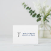 De Visite Carte commerciale Docteur (Debout devant)