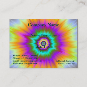 De Visite Carte couleur Super Nova