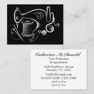 De Visite Carte Couture / Seamstress