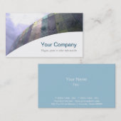 De Visite Carte Cristal Professionnel commercial (Devant / Derrière)