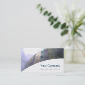 De Visite Carte Cristal Professionnel commercial (Debout devant)