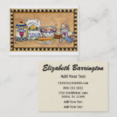 De Visite Carte culinaire / Cuisine - SRF (Devant / Derrière)