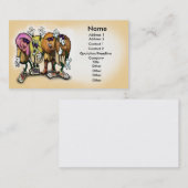 De Visite Carte Cupcake (Devant / Derrière)