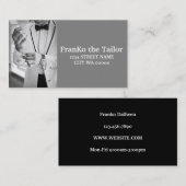 De Visite Carte d'adaptation sur mesure moderne (Devant / Derrière)