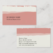 DE VISITE CARTE D'AFFAIRES  (Devant / Derrière)